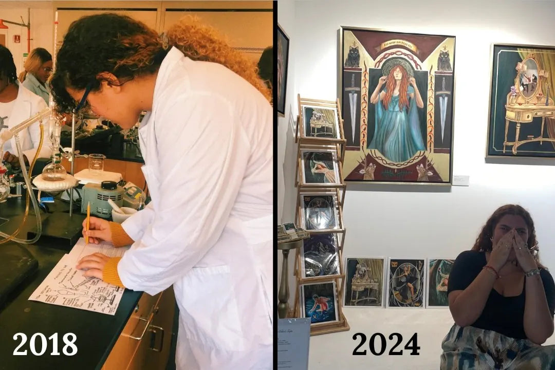 Why I chose art over med school: following my true passion (the mix of art and science)