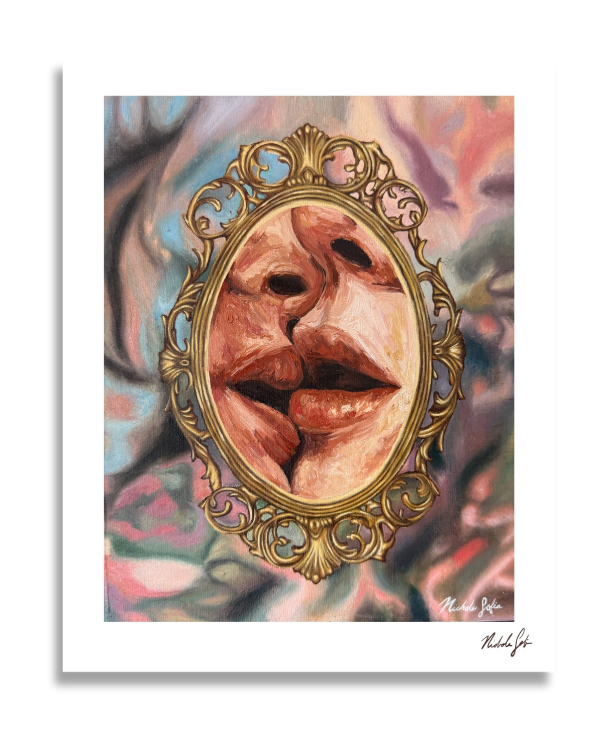 Falsedad de Eros Impresión artística